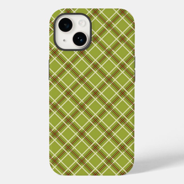Christmas Plaid Phone Case (Back)