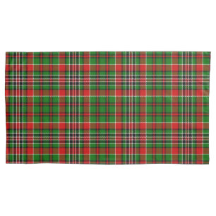 Christmas Plaid Pillowcase