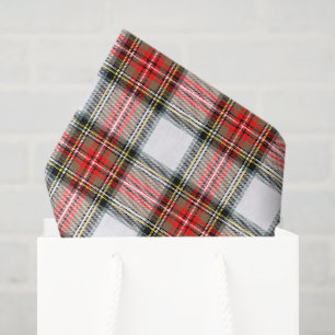 Christmas Plaid Tissue Paper