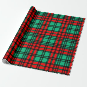 Christmas Plaid Wrapping Paper