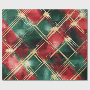 Christmas Plaid wrapping paper