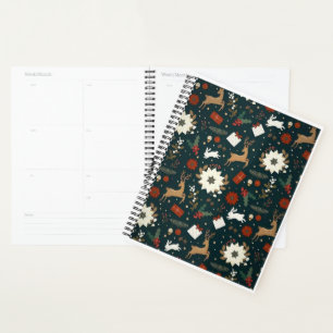 christmas planner - cute cover christmas planner