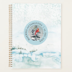 Christmas Planner Watercolor Winter Wonderland
