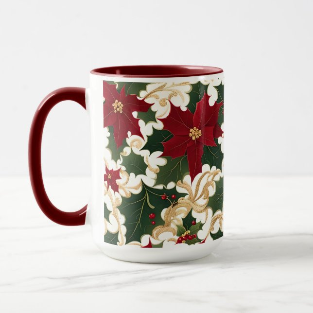 christmas plants galore coffee mug (Left)