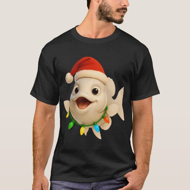 Christmas Platinum Arowana T-Shirt (Front)