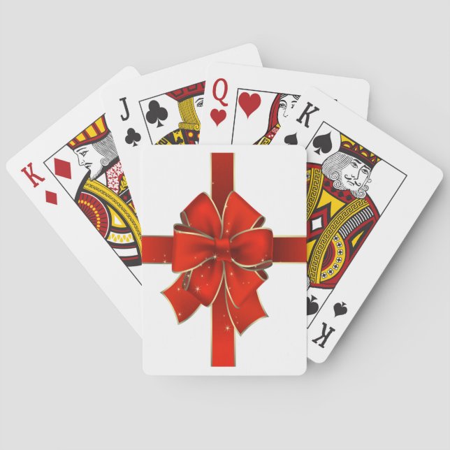 Christmas Playing Card Deck (Back)