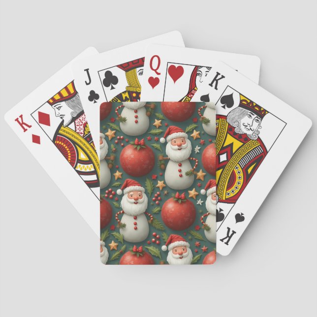 Christmas Playing Cards (Back)