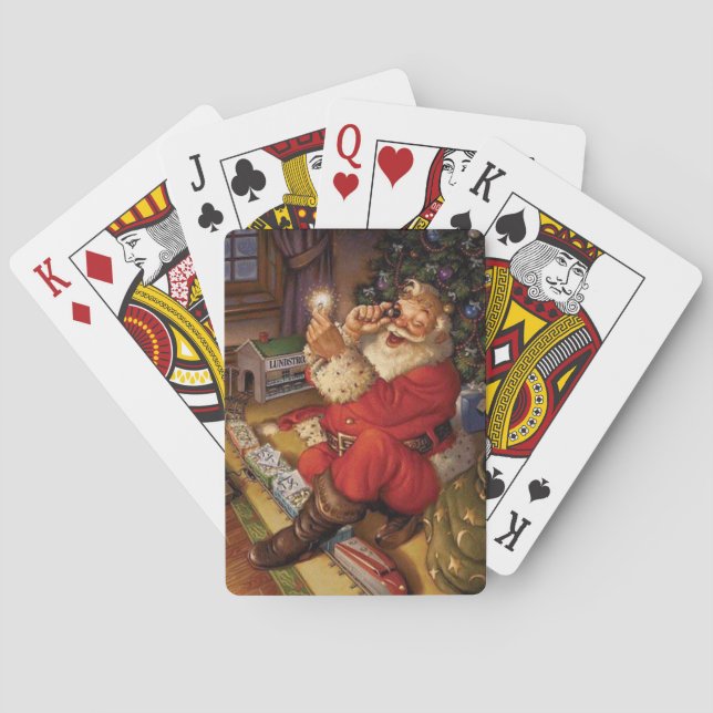 christmas playing cards (Back)