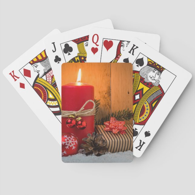 Christmas Playing Cards (Back)