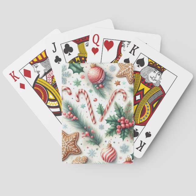 Christmas Playing Cards (Back)