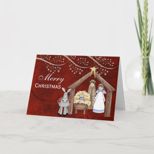 Christmas Plays Holiday Card (Front)