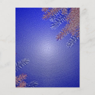 Christmas Poinsettia Blue II