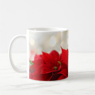 Christmas Poinsettia Coffee Mug