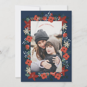 Christmas Poinsettia Foliage