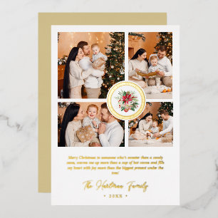 Christmas Poinsettias Bouquet Classic 4 Photos