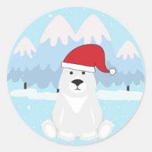 Christmas Polar Bear