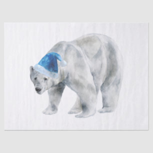 Christmas Polar Bear Tissue Paper