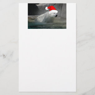 Christmas Polar Bears Stationery