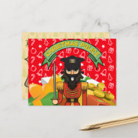 Christmas Police Greeting Card | Funny Nutcracker