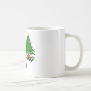 christmas poo emoji coffee mug