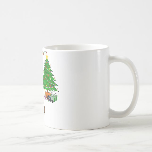 christmas poo emoji coffee mug (Right)