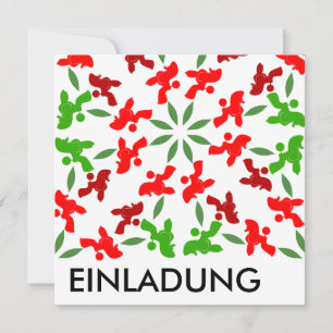 Christmas Poodles Holiday Card