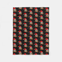 Christmas poop emoji Cute Funny Pattern