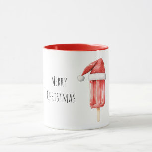 Christmas Popsical Santa Hat Mug