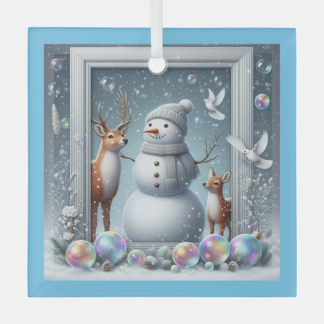 Christmas Portrait Ornament (Front)