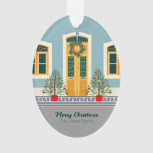 Christmas Portuguese Festive House Ornament