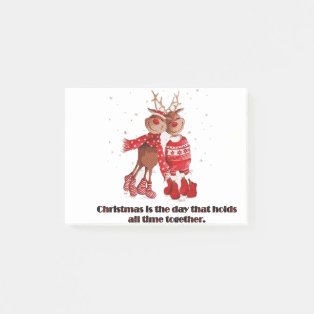 Christmas Post-it Notes (Front)