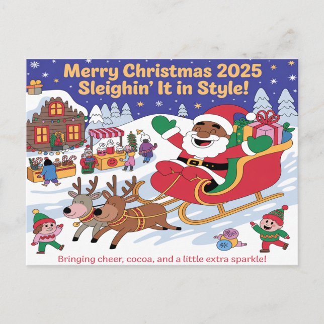 CHRISTMAS Postcard (Front)