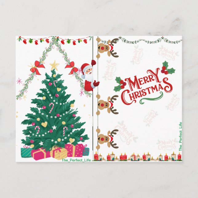 Christmas Postcard (Front)