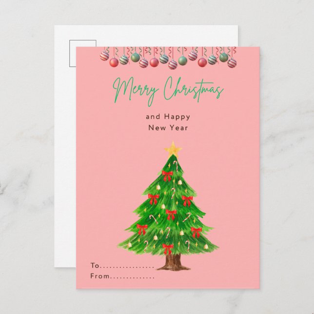 Christmas postcard (Front/Back)