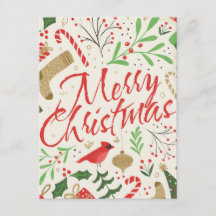 Christmas Postcard Design