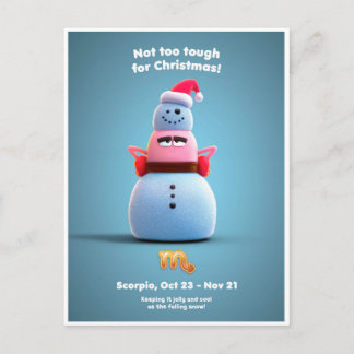 Christmas Postcard for Scorpio