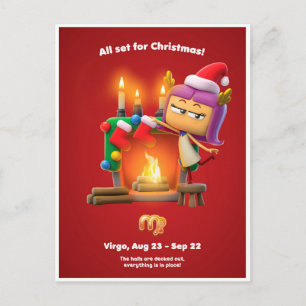 Christmas Postcard for Virgo