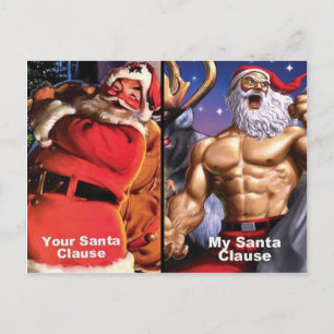 Christmas Postcard - Gym Motivation