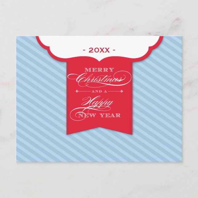 CHRISTMAS POSTCARD :: lapel 5L (Front)