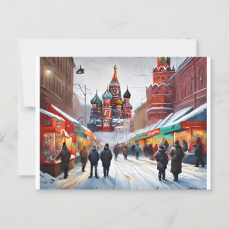 Christmas Postcard - London