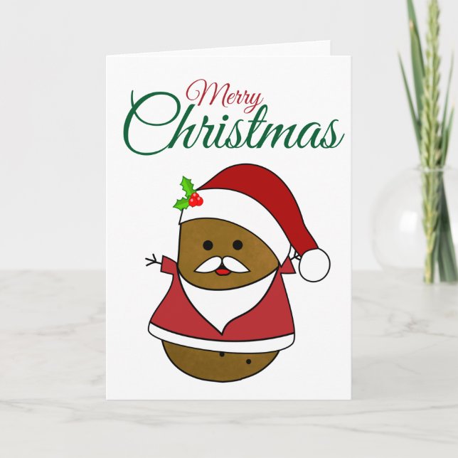 Christmas Potato Holiday Card (Front)