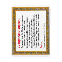 Christmas Prayer (Donald Trump) Magnet #2