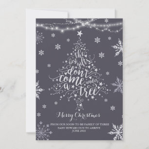 Christmas Pregnancy Announcement Christmas Baby