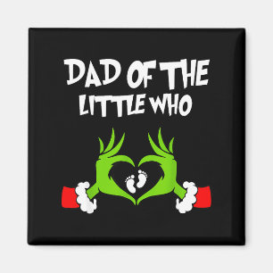 Christmas Pregnancy Announcement Funny Dad Of The  Magnet