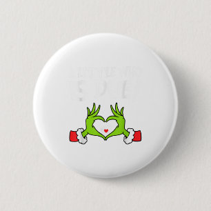 Christmas Pregnancy Shirt A Little Who Is Due _1  6 Cm Round Badge
