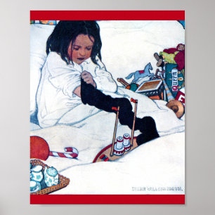 Christmas Preparation, Jessie Willcox Smith Poster