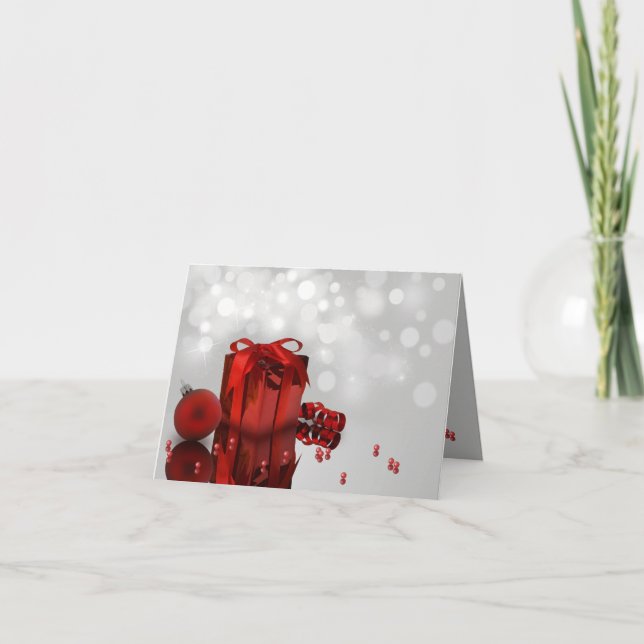 Christmas Present - Greeting Card (Front)