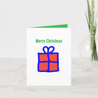 Christmas present 🎁 holiday card