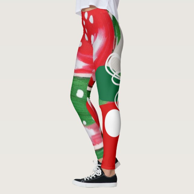 Christmas Present Leggings (Left)