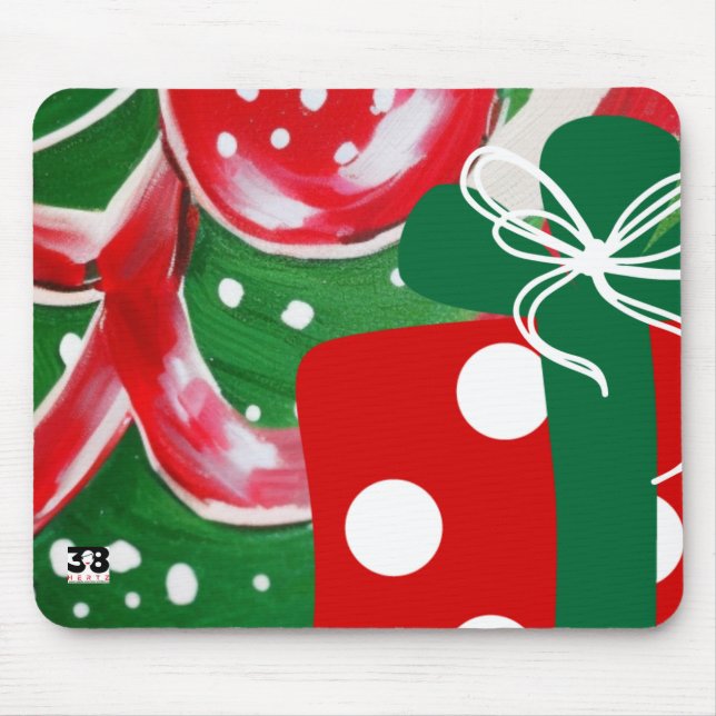 Christmas Present Mouse Pad (Front)